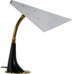 Lampes de table ampoules E14 dorées en aluminium milieu du siècle 