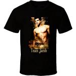 mohai Men's Twilight Saga Moon Team Jacob T-Shirt Black S
