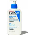 Lotions toniques CeraVe sans parfum hydratantes pour peaux normales texture lait 