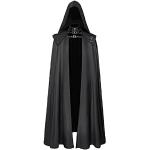 Vestes de running pour fêtes de Noël noires Taille 5 XL plus size look gothique pour homme 