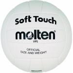 Ballons de volley-ball Molten blancs en cuir synthétique en promo 