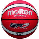 Molten Ballon de Basket Rouge/Blanc, 7