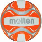 Ballons de beach volley Molten argentés en cuir 