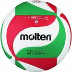 Molten V5M4500 Ballon de volley-ball Blanc/vert/rouge Taille 5