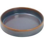 Assiettes en céramique blanches diamètre 21 cm 