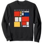 Mondrian: Composition with Red, Yellow, Blue, & Black (1921) Sweatshirt