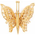 Broches en or en plaqué Or à motif papillons seconde main pour femme 