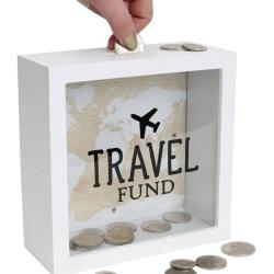Tirelire Tirelire Fonds Pour Changement Épargne Cadeau Voyage Vacances