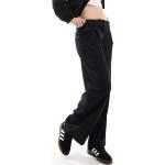 Monki - Pantalon large habillé à taille basse - Noir