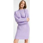 Robes en maille Monki violettes Taille M look casual pour femme en promo 