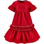 Robes à manches courtes Monnalisa rouges en mousseline à strass Taille 10 ans pour fille de la boutique en ligne Miinto.fr avec livraison gratuite 