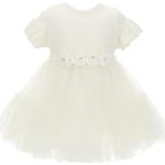 Robes tulle Monnalisa blanches Taille 9 ans pour fille de la boutique en ligne Miinto.fr avec livraison gratuite 