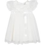 Robes à manches courtes Monnalisa blanches en tulle Taille 9 ans pour fille de la boutique en ligne Miinto.fr avec livraison gratuite 