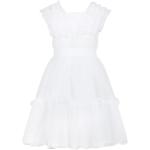 Robes tulle Monnalisa blanches en tulle Taille 6 ans pour fille de la boutique en ligne Miinto.fr avec livraison gratuite 