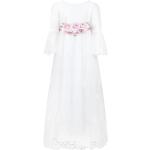 Robes à manches longues Monnalisa blanches en tulle Taille 10 ans pour fille de la boutique en ligne Miinto.fr avec livraison gratuite 