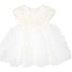 Robes à manches courtes Monnalisa blanches en tulle à volants lavable en machine Taille 9 ans pour fille de la boutique en ligne Miinto.fr avec livraison gratuite 