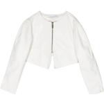 Vestes Monnalisa blanc crème Taille 10 ans pour fille de la boutique en ligne Miinto.fr avec livraison gratuite 