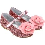 Chaussures casual Monnalisa roses à paillettes Pointure 36 look casual pour fille 