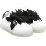 Chaussures Monnalisa blanches en cuir à bouts ronds Pointure 35 pour femme en promo 