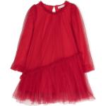 Robes tulle Monnalisa rouge brique en tulle pour fille en promo de la boutique en ligne Farfetch.com 