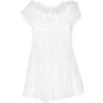 Robes à manches courtes Monnalisa blanches en tulle à volants pour fille en promo de la boutique en ligne Farfetch.com 
