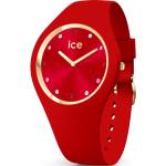 Montres Ice Watch rouges en plastique look fashion pour femme 