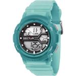 Montres Sector turquoise look sportif pour homme 