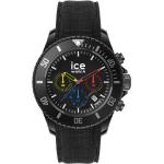 Montres Ice Watch Ice-Chrono noires en plastique look sportif pour homme 