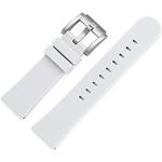 Bracelets de montre TW Steel blancs en acier look fashion en silicone pour homme 