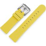 Bracelets de montre TW Steel jaunes en acier look fashion en silicone pour homme 