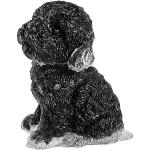Statuettes noires en cristal à motif animaux 