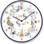 Horloges murales Moomin blanches Les Moomins Papa Moomin en promo 