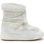 Moon boots Moon Boot blanches en fourrure imperméables à bouts ronds à lacets Pointure 41 pour femme 