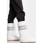 Moon boots Moon Boot blanches en caoutchouc imperméables à talons chunky à bouts ronds à lacets Pointure 38 pour femme 