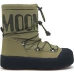 Moon boots Moon Boot vertes en caoutchouc étanches à bouts ronds Pointure 34 pour homme 
