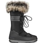 Chaussures après-ski d'hiver Moon Boot noirs pour femme en solde 
