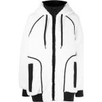 Moose Knuckles hoodie zippé en peau lainée artificielle - Blanc