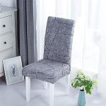 Housses de chaise blanches en velours extensibles modernes pour enfant 