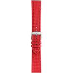 Bracelets de montre Morellato rouges en carbone look fashion en fibre de carbone 