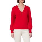 Pullovers Morgan rouges à manches longues Taille XS look fashion pour femme en promo 