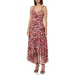 Robes cache-coeur Morgan roses longues Taille S look casual pour femme 