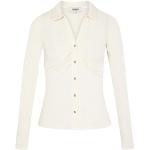 T-shirts Morgan blanc d'ivoire à manches longues à manches longues Taille L look fashion pour femme en promo 