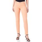 Pantalons taille basse Morgan orange Taille XS look fashion pour femme en promo 