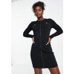 Robes en maille Morgan noires en viscose Taille XXS pour femme en promo 