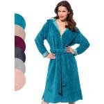 Robes de chambre longues Morgenstern bleu canard oeko-tex Taille L look fashion pour femme 