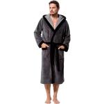 Robes de chambre longues Morgenstern grises Taille 4 XL look fashion pour homme 