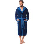Robes de chambre longues Morgenstern bleu marine Taille M look fashion pour homme 