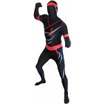 Morphsuits - CS97028/XL - Seconde peau morphsuit ninja noir taille xl