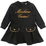 Robes d'automne de créateur Moschino noires look casual pour femme 