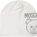 Chapeaux de créateur Moschino beiges en laine à strass Tailles uniques 